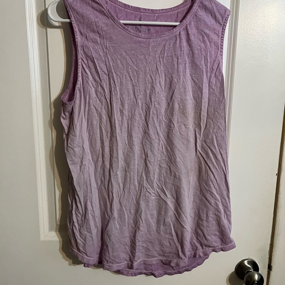 Two Women's Sleeveless Tops - White and Purple - Picture 5 of 8
